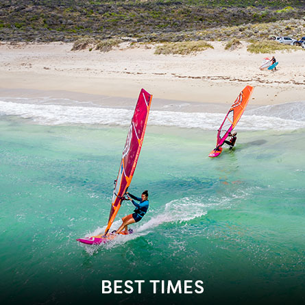Best times for water sports