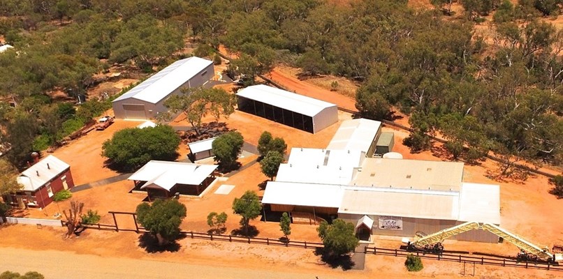 Chapman Valley Historical Society - Aerial view of the Chapman Valley Museum