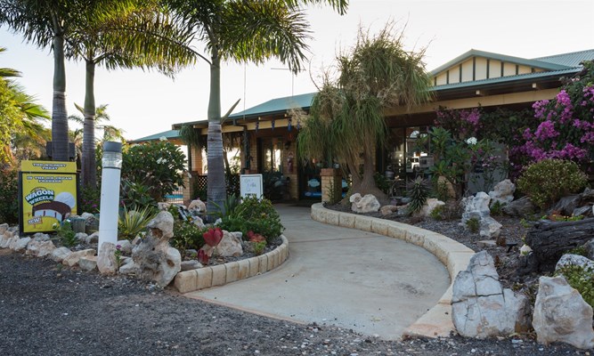 Drummond Cove Holiday Park - Reception Entrance