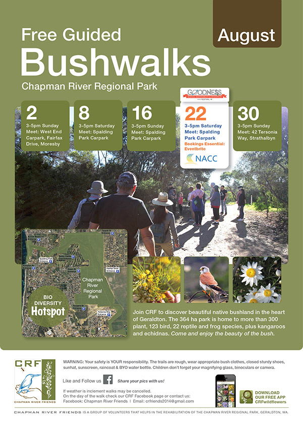 CRF Free Guided Bushwalks