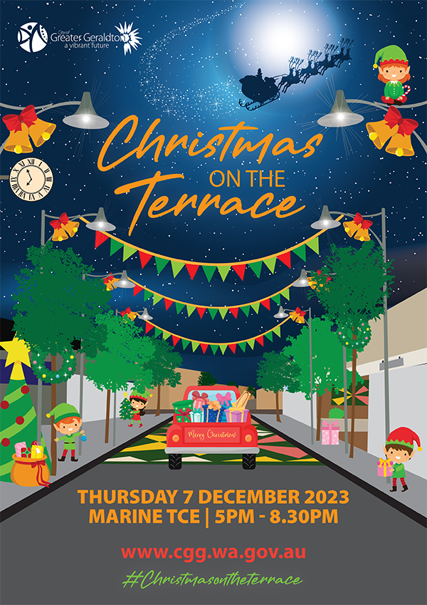 Christmas on the Terrace flyer