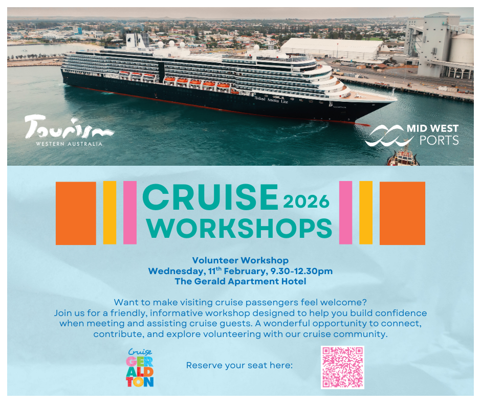 Tourism WA Cruise Volunteers Workshop