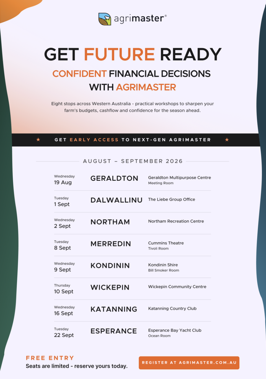 Get Future Ready – Confident Financial Decisions with Agrimaster