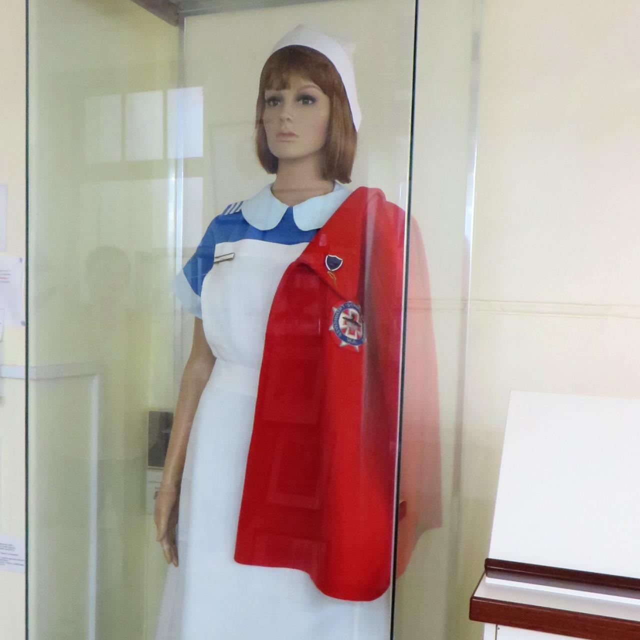Student Nurse outfit on display at Victoria District Hospital