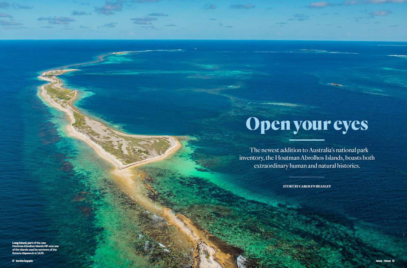 Australian Geographic - Abrolhos Islands feature