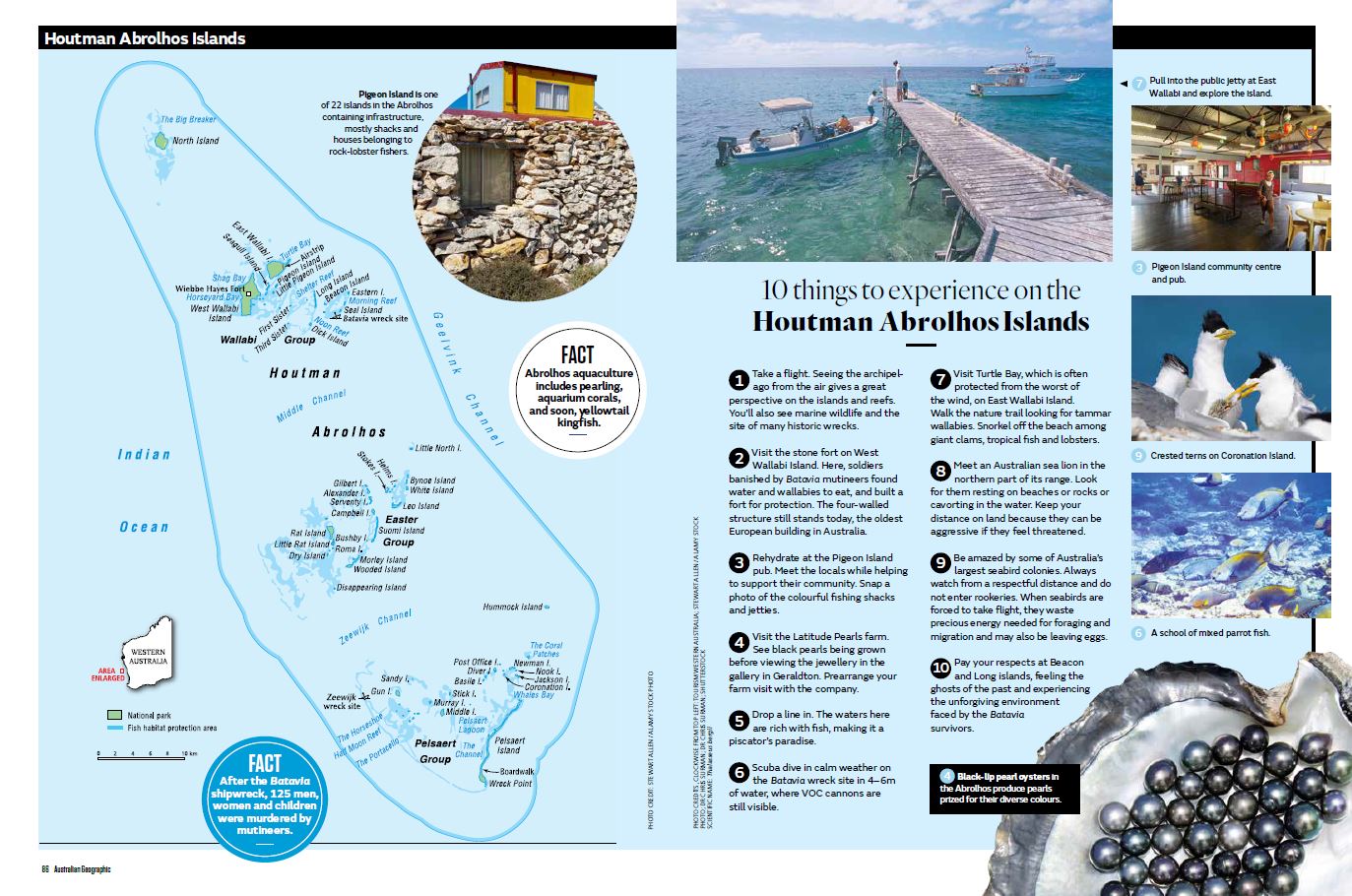Australian Geographic - Abrolhos Islands feature
