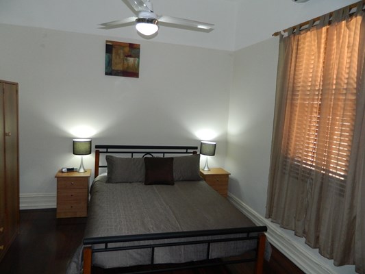 Champion Bay Apartments - Bedroom with Queen Bed