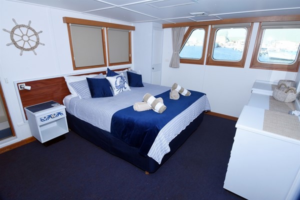 Eco Abrolhos Cruises - King bed deluxe cabin 14