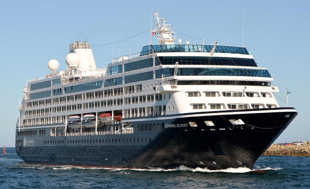 The Azamara Journey visits the Port of Geraldton