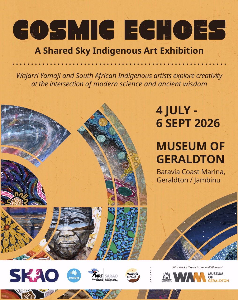 Cosmo Echoes: A Shared Sky Indigenous Art Exhibition