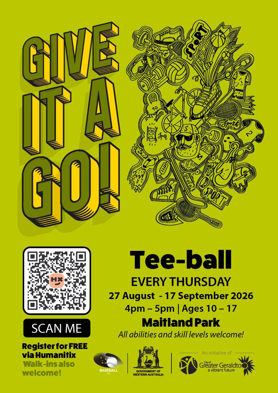 Give it a Go in Term 3 - Tee Ball