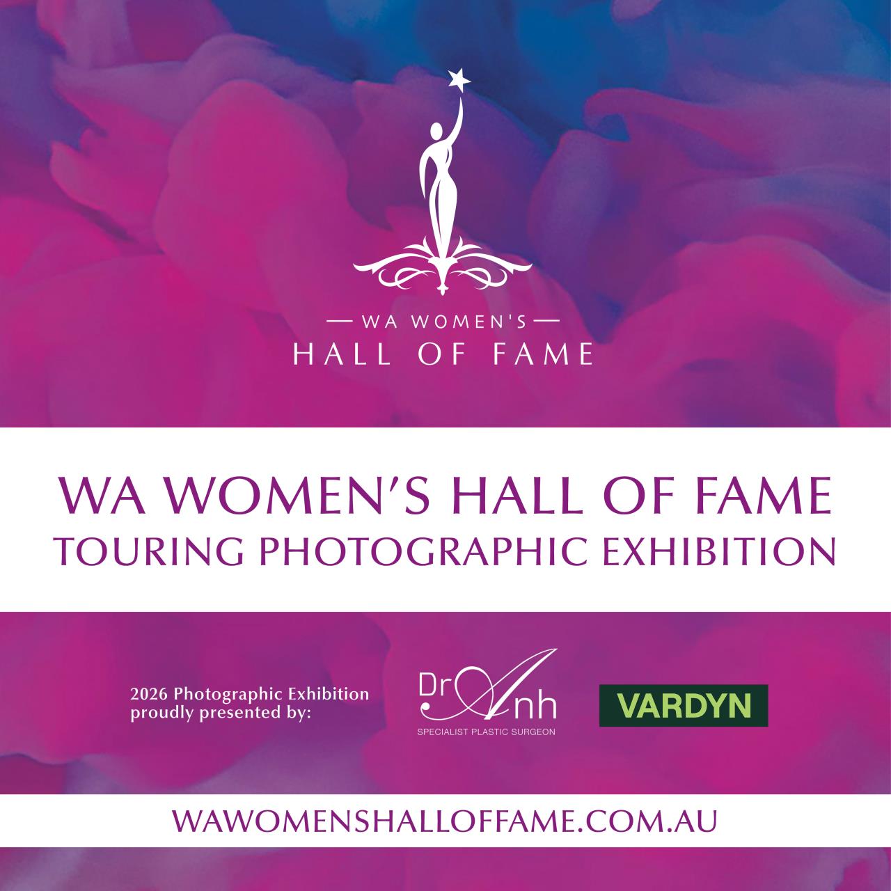 WA WOMEN’S HALL OF FAME 2026 TOURING PHOTOGRAPHIC EXHIBITION