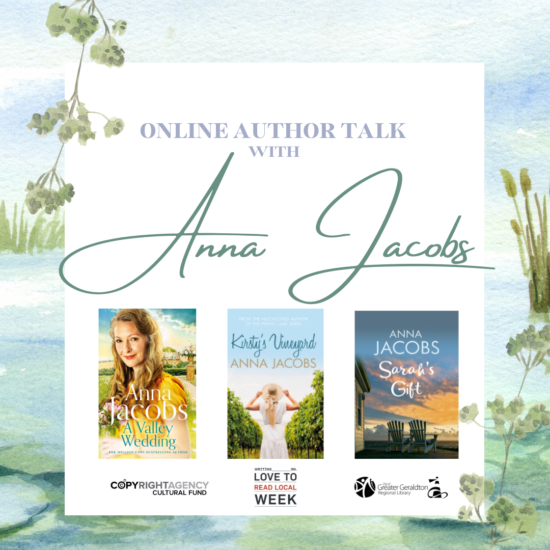 Online Author Talk with Anna Jacobs